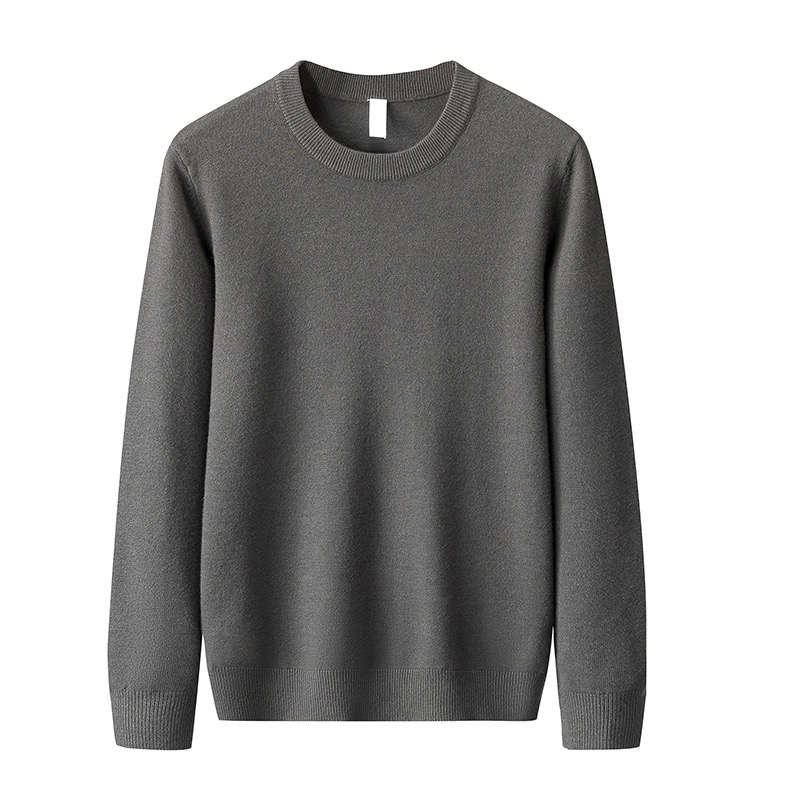 Men's Crew Neck Sweater Slim Fit Lightweight Sweatshirts Knitted Pullover for Casual Or Dressy Wear