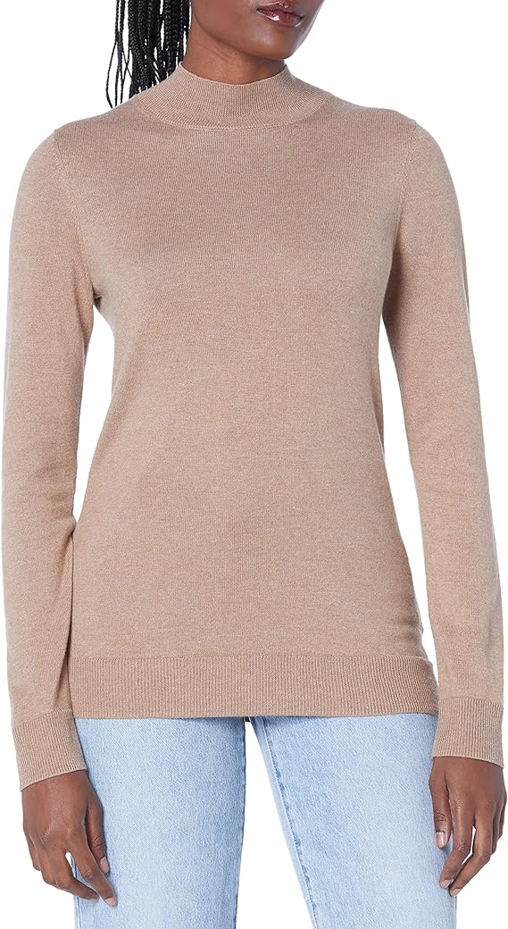 Women's Classic-Fit Soft Touch Long-Sleeve Crewneck Sweater